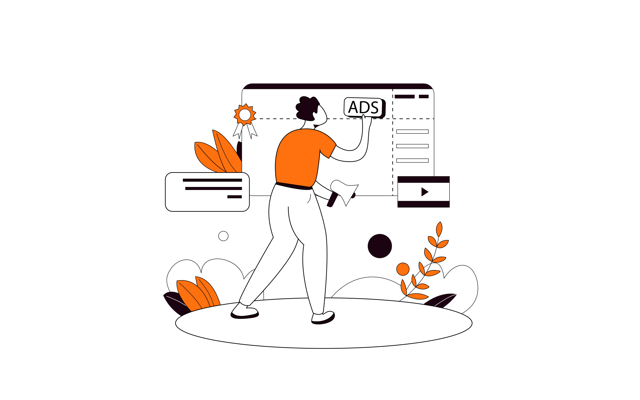 Ad blocking demonstration